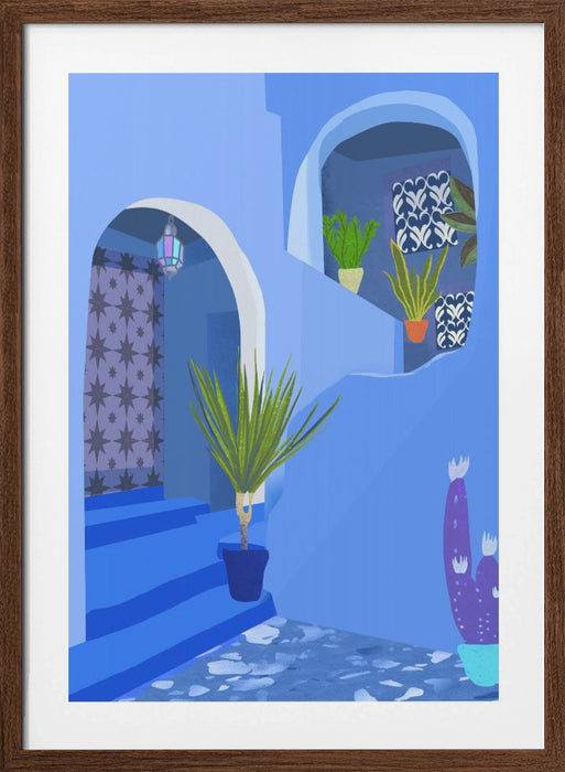 Morocco Framed Art Modern Wall Decor