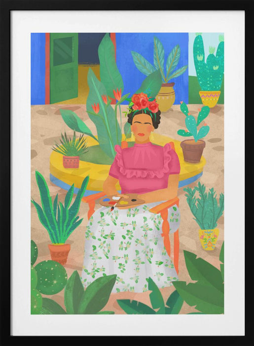 Frida Framed Art Modern Wall Decor