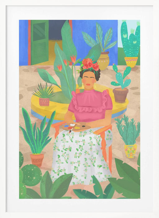 Frida Framed Art Modern Wall Decor