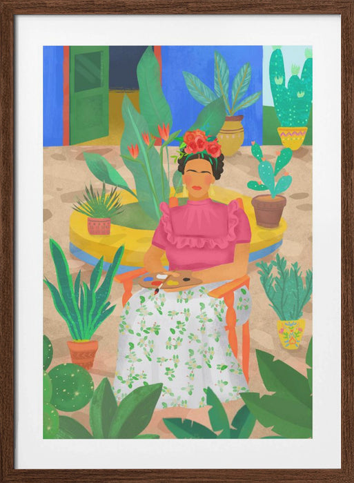 Frida Framed Art Modern Wall Decor