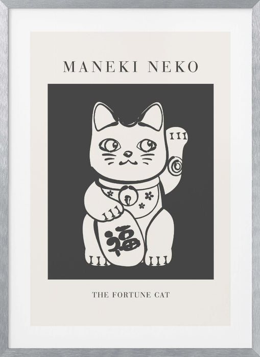 Manekineko Framed Art Wall Decor