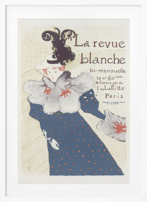 La Revue Blanche (1897) Framed Art Modern Wall Decor