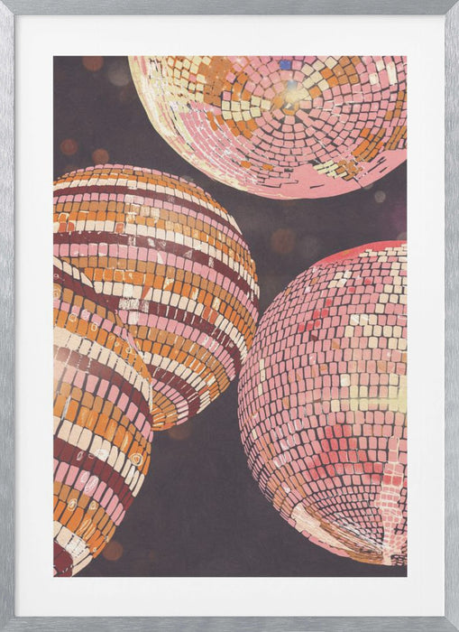 Disco balls Framed Art Wall Decor