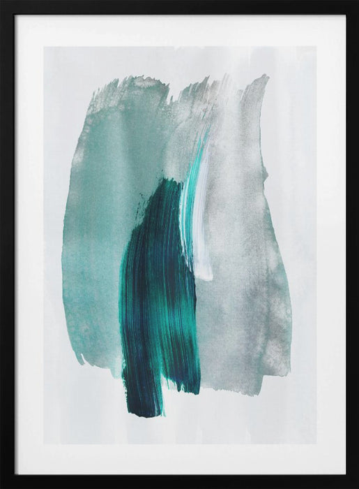 Abstract Brush Strokes 19 Framed Art Modern Wall Decor