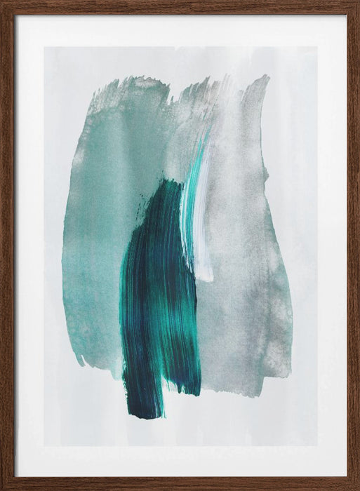 Abstract Brush Strokes 19 Framed Art Modern Wall Decor