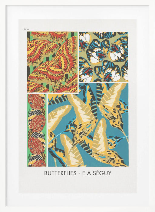 Butterflies 19 Framed Art Wall Decor