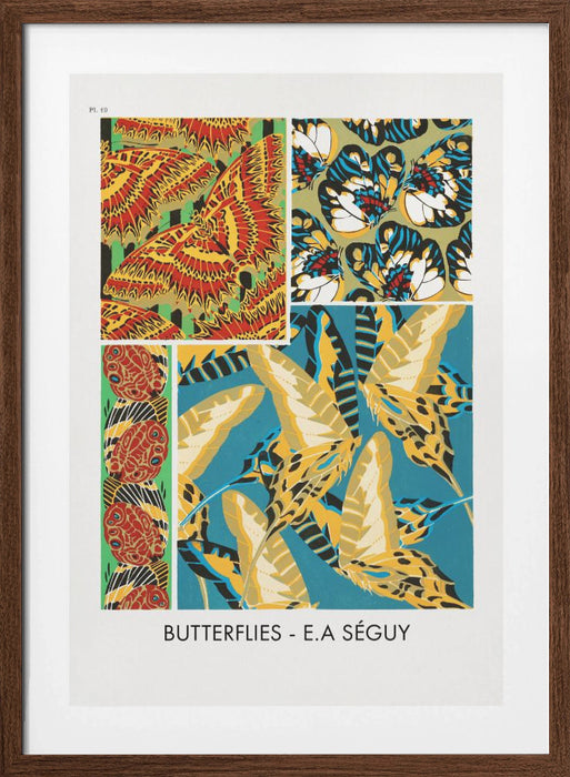 Butterflies 19 Framed Art Wall Decor