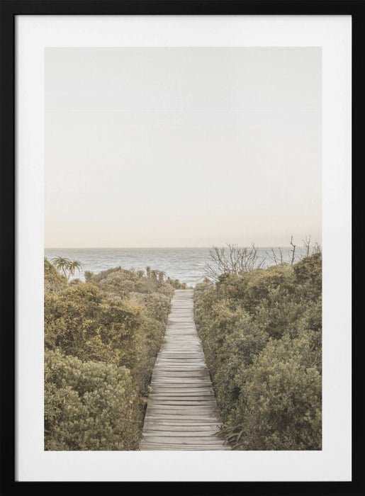 Boardwalk Framed Art Modern Wall Decor