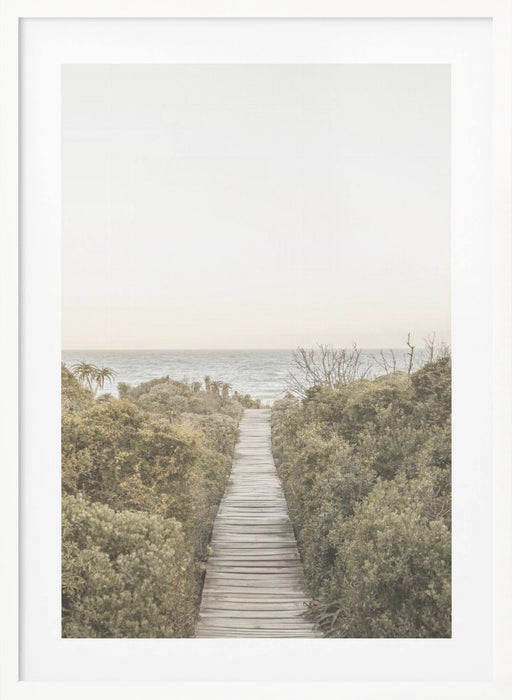 Boardwalk Framed Art Modern Wall Decor