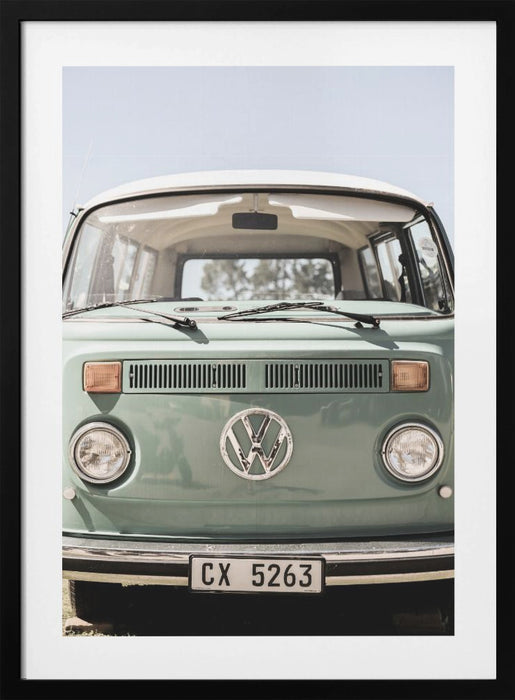 Vw Kombi Framed Art Modern Wall Decor