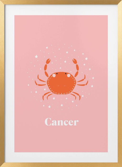 Cancer Framed Art Modern Wall Decor