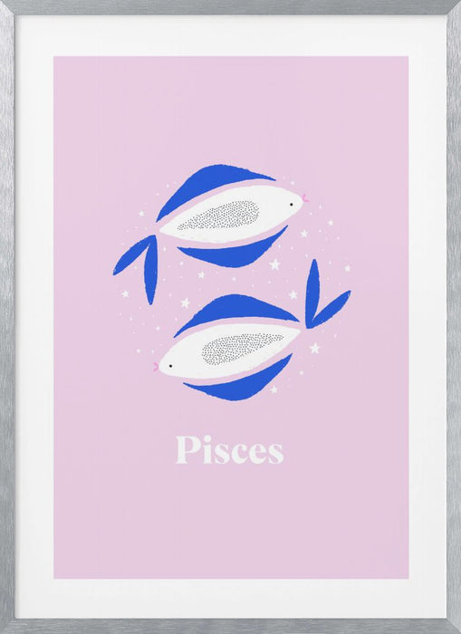 Pisces Framed Art Wall Decor