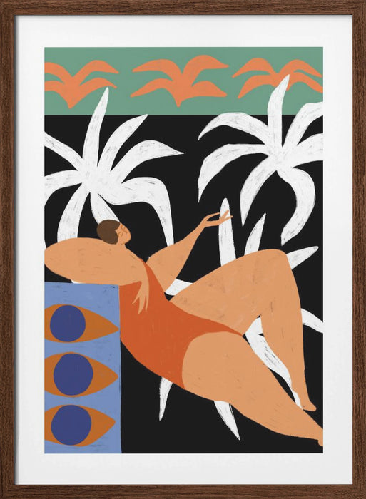 Lazing Framed Art Modern Wall Decor