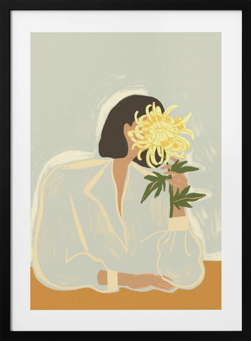 Thecrysanthemum Framed Art Modern Wall Decor