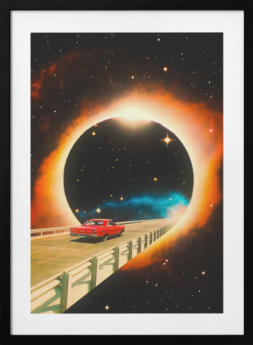 A Space Journey Begins Framed Art Modern Wall Decor