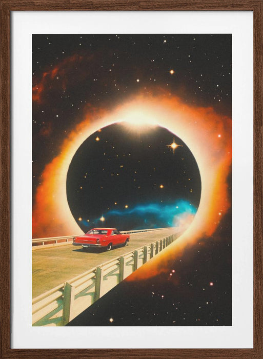 A Space Journey Begins Framed Art Modern Wall Decor