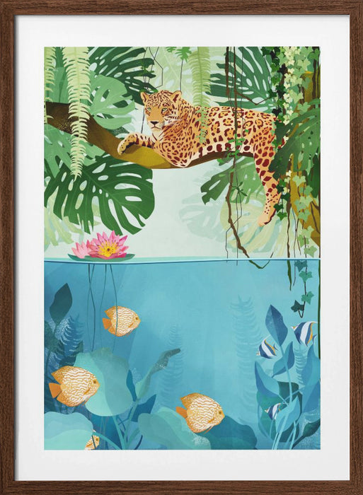 Welcome To the Jungle Framed Art Wall Decor