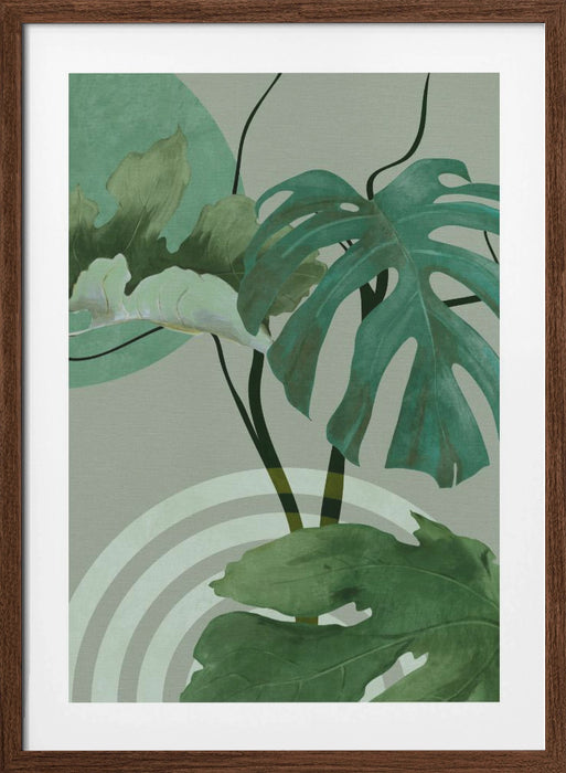 Leaves More 12 Kopie Framed Art Modern Wall Decor