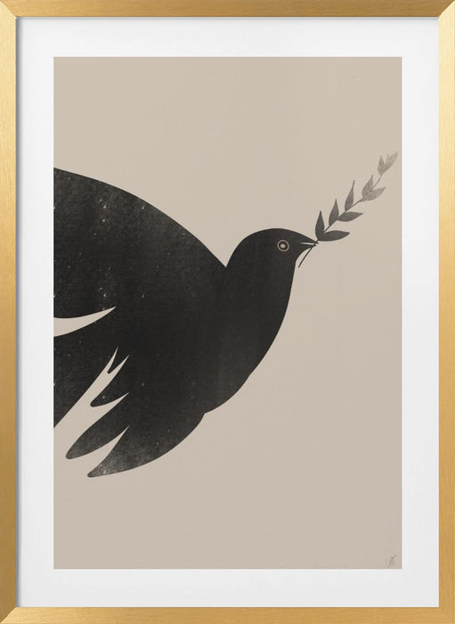 Bird Framed Art Modern Wall Decor