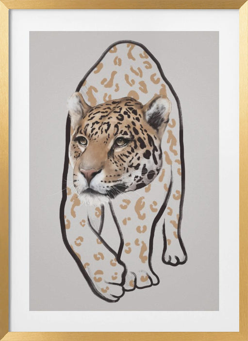 Il Leopardo No.II Framed Art Modern Wall Decor