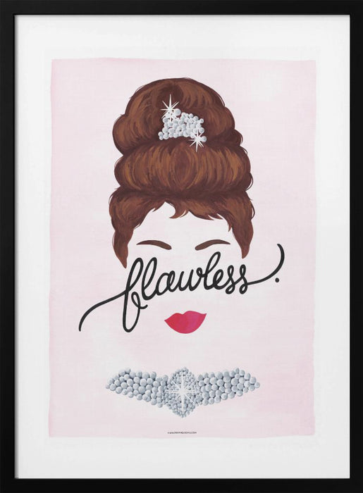 Flawless Audrey Framed Art Modern Wall Decor