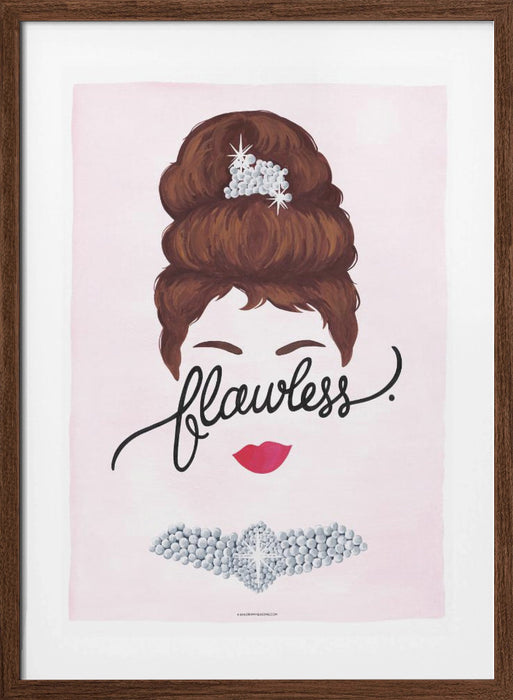 Flawless Audrey Framed Art Modern Wall Decor