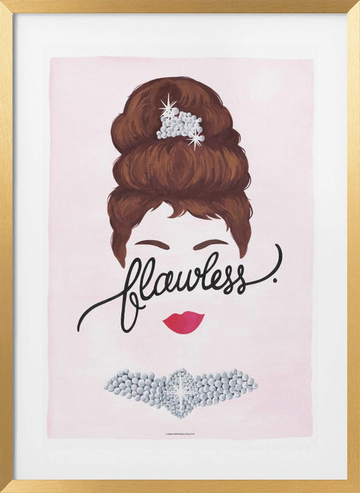 Flawless Audrey Framed Art Modern Wall Decor