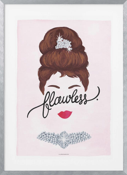 Flawless Audrey Framed Art Modern Wall Decor