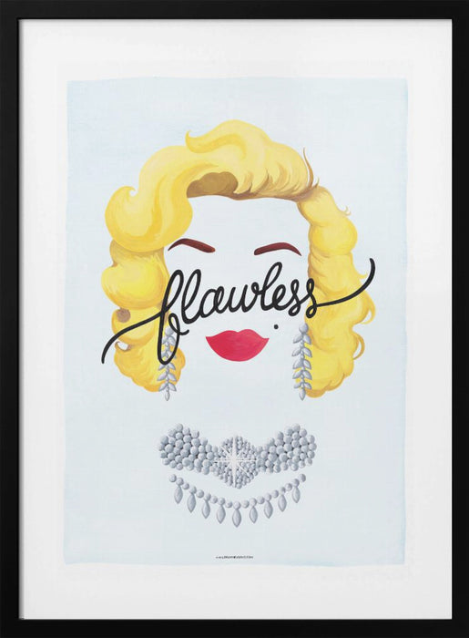 Flawless Marilyn Framed Art Wall Decor