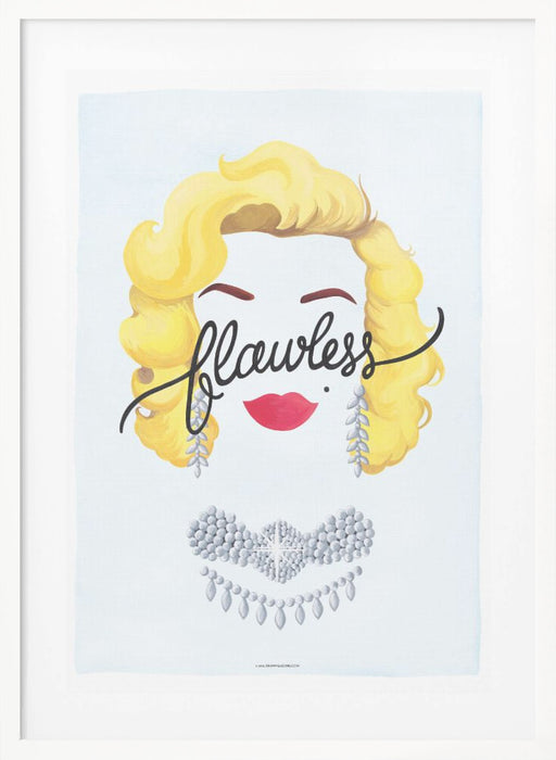 Flawless Marilyn Framed Art Wall Decor