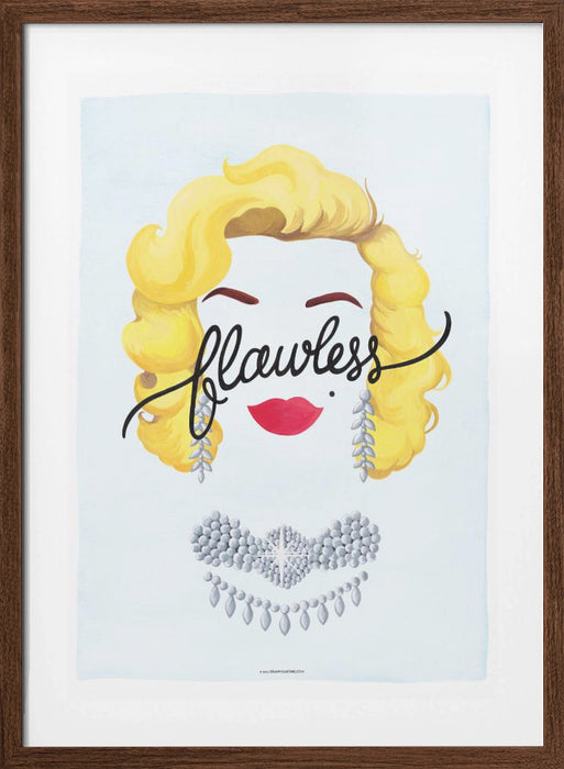 Flawless Marilyn Framed Art Wall Decor