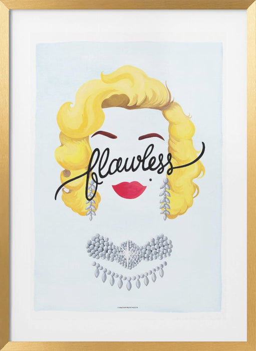 Flawless Marilyn Framed Art Wall Decor