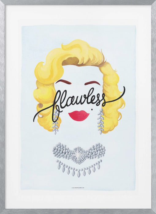 Flawless Marilyn Framed Art Wall Decor