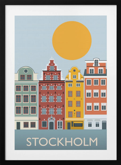 Stockholm Framed Art Modern Wall Decor