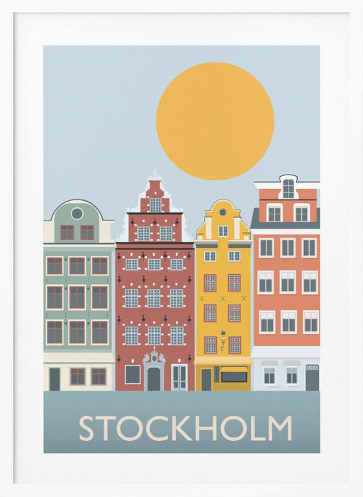 Stockholm Framed Art Modern Wall Decor