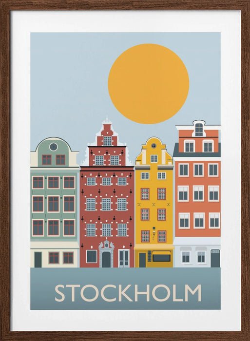 Stockholm Framed Art Modern Wall Decor