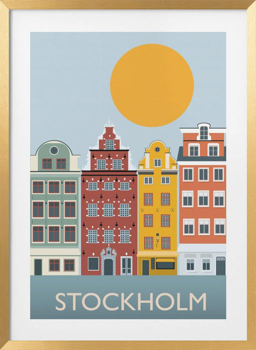 Stockholm Framed Art Modern Wall Decor