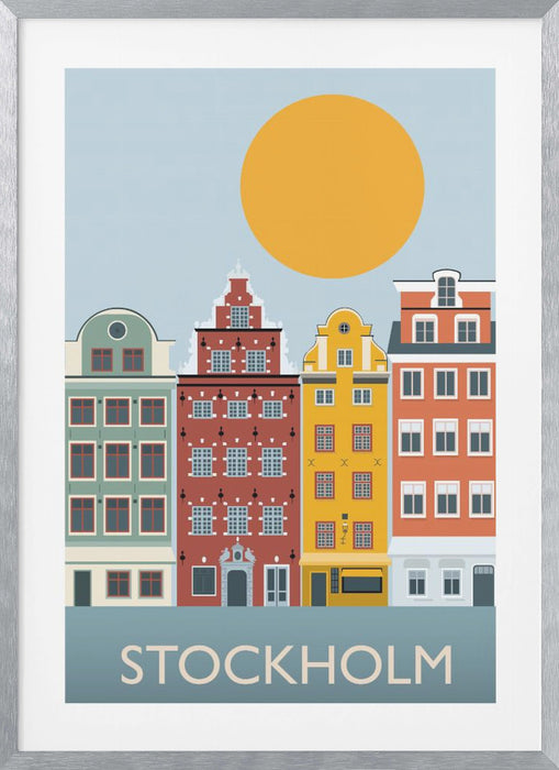 Stockholm Framed Art Modern Wall Decor