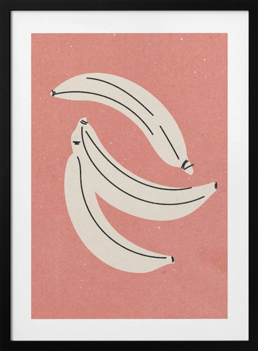 Banana Framed Art Modern Wall Decor