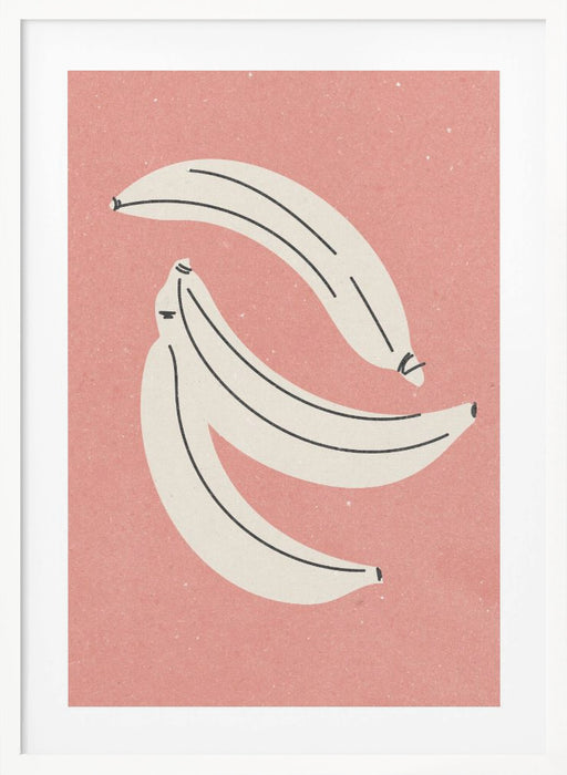 Banana Framed Art Modern Wall Decor