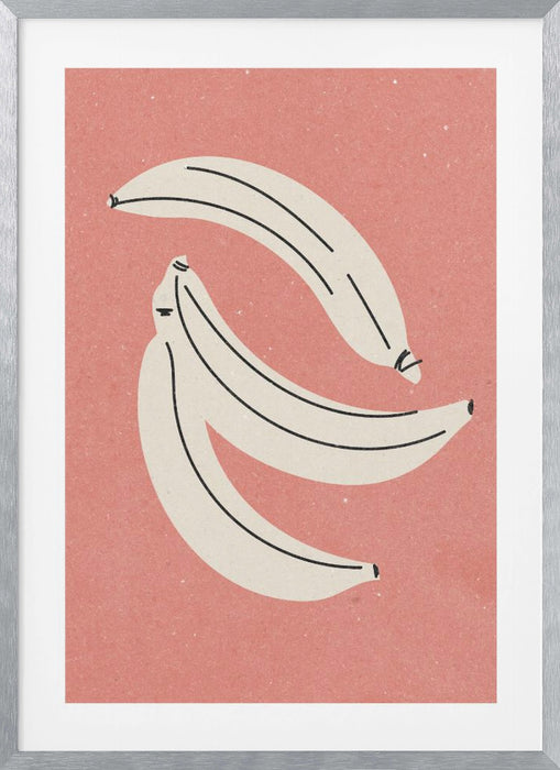 Banana Framed Art Modern Wall Decor