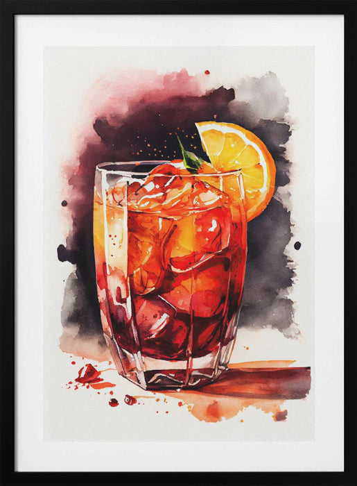 Drinks cocktail Framed Art Modern Wall Decor