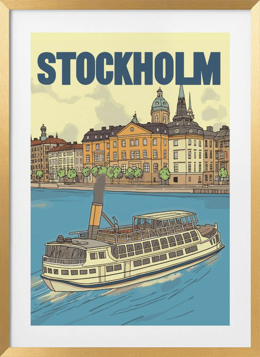 Stockholm Framed Art Modern Wall Decor