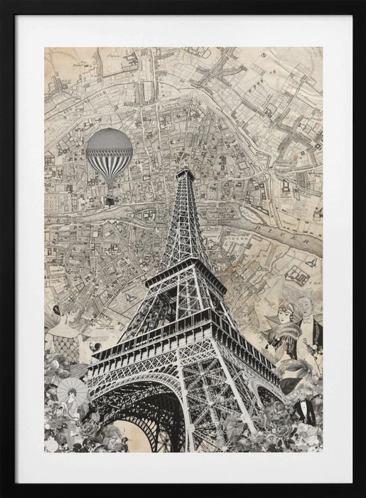 Paris 2 (City Breaks) Framed Art Modern Wall Decor