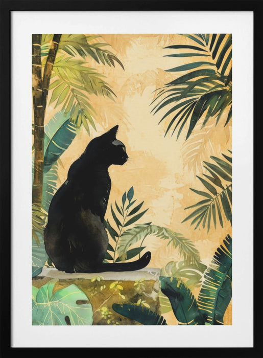 Cat&#039;s life 9 Framed Art Modern Wall Decor