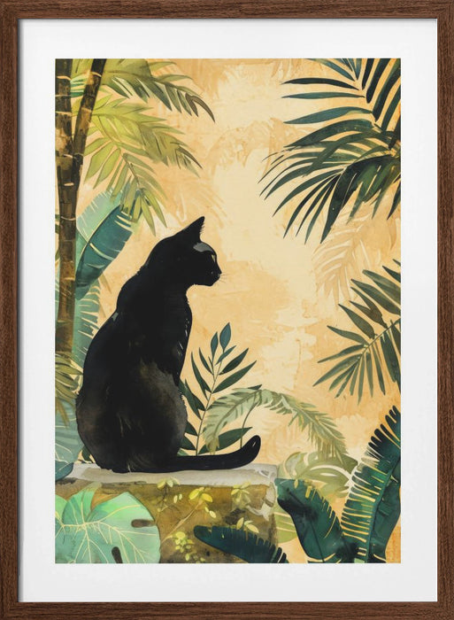 Cat&#039;s life 9 Framed Art Modern Wall Decor