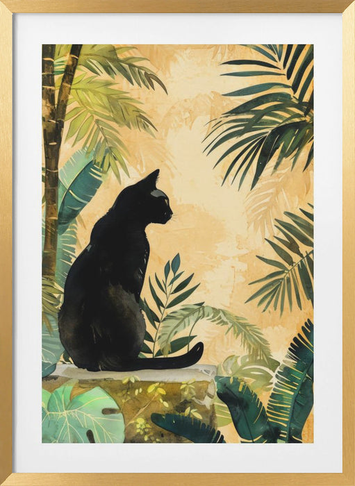 Cat&#039;s life 9 Framed Art Modern Wall Decor