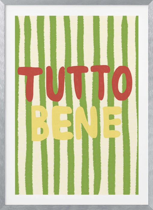 Tutto Bene Framed Art Modern Wall Decor