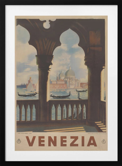 Venezia 1938 Framed Art Modern Wall Decor