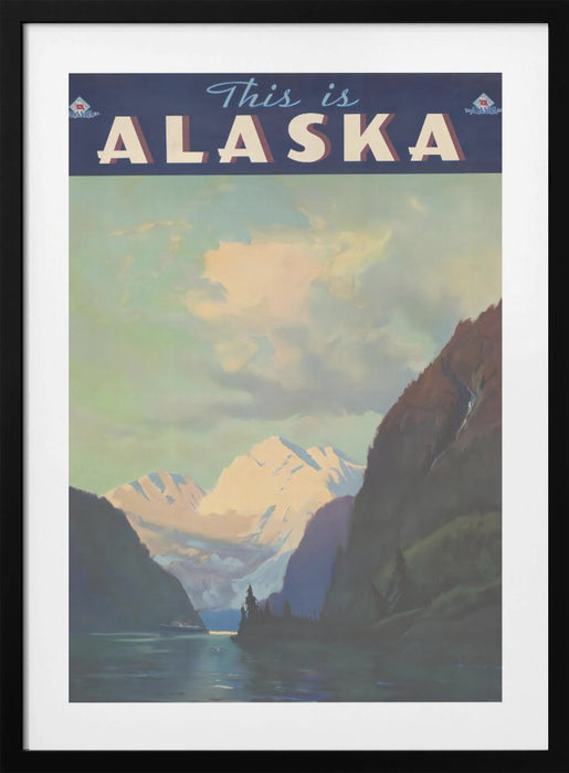 Alaska Framed Art Modern Wall Decor